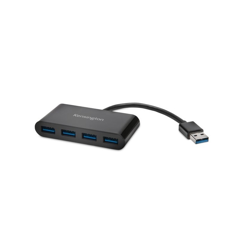 Kensington Hub a 4 porte USB 3.0 UH4000 - Nero