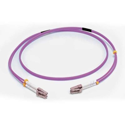 C2G CAVO PATCH IN FIBRA OM4 LSZH LC LC 2 M - VIOLA