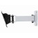 ITB ER043410 supporto da tavolo per Tv a schermo piatto 58,4 cm (23") Nero, Bianco Parete