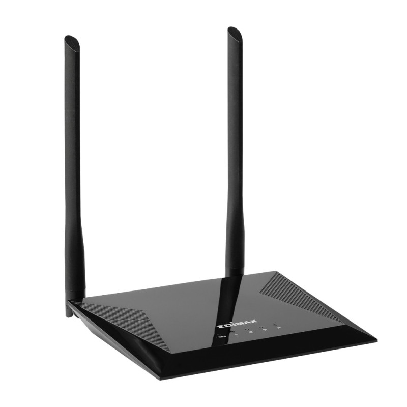 Edimax N300 router wireless Fast Ethernet Banda singola (2.4 GHz) Nero