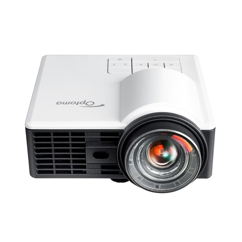 Optoma ML1050ST+ videoproiettore Proiettore a corto raggio 1000 ANSI lumen DLP WXGA (1280x800) Compatibilità 3D Nero, Bianco