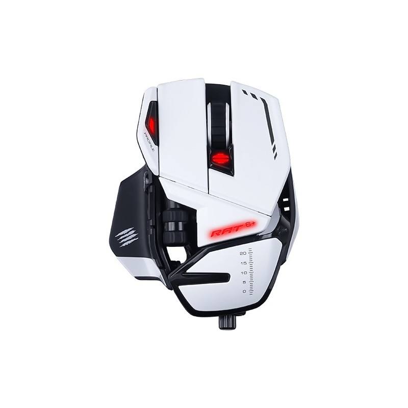 Mad Catz R.A.T. 6+ mouse Mano destra USB tipo A Ottico 12000 DPI