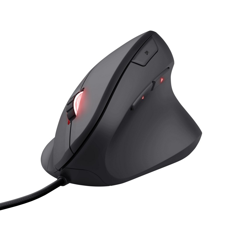 Trust GXT 144 Rexx mouse Mano destra USB tipo A Ottico 10000 DPI