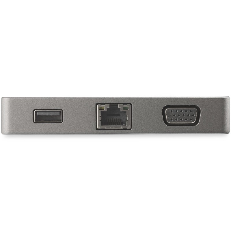 StarTech.com Adattatore video multiporta da USB C a HDMI 4K o VGA 1080p - Dock da viaggio USB tipo C con pass-through PD da