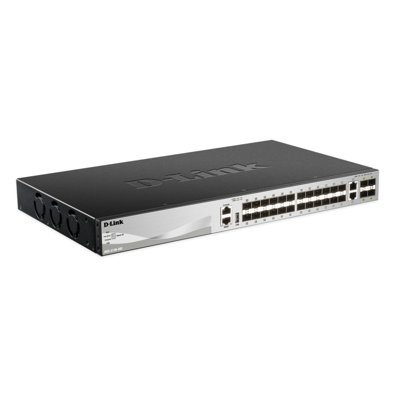 D-Link DGS-3130-30S Gestito L3 Nero, Grigio