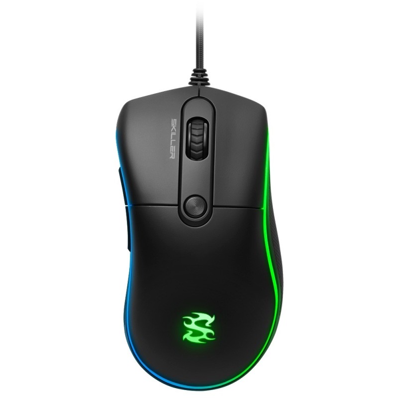 Sharkoon Skiller SGM2 mouse Mano destra USB tipo A Ottico 6400 DPI