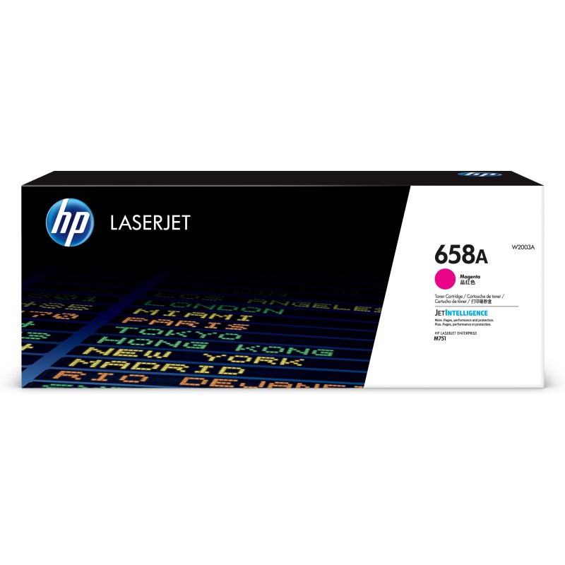 HP Cartuccia toner magenta originale LaserJet 658A