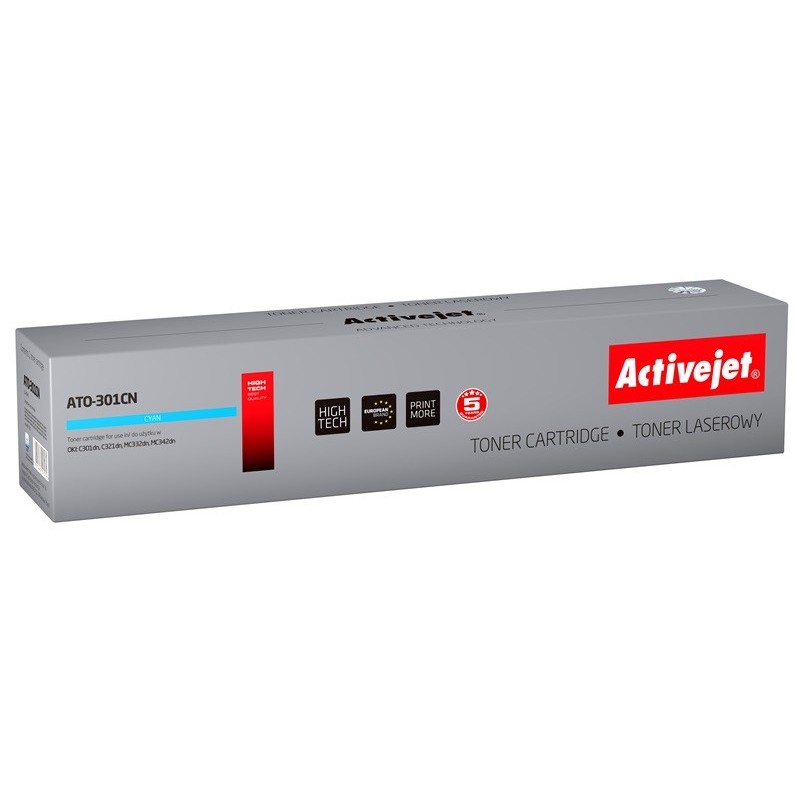 Activejet ATO-301CN cartuccia toner 1 pz Compatibile Ciano