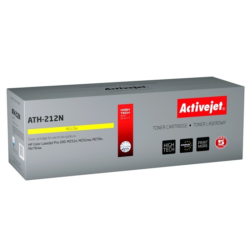 Activejet ATH-212N cartuccia toner 1 pz Compatibile Giallo