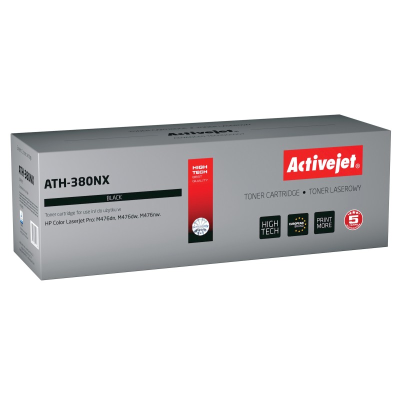 Activejet ATH-380NX cartuccia toner 1 pz Compatibile Nero