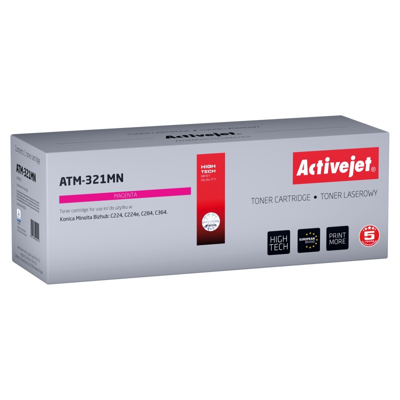 Activejet ATM-321MN cartuccia toner 1 pz Compatibile Magenta