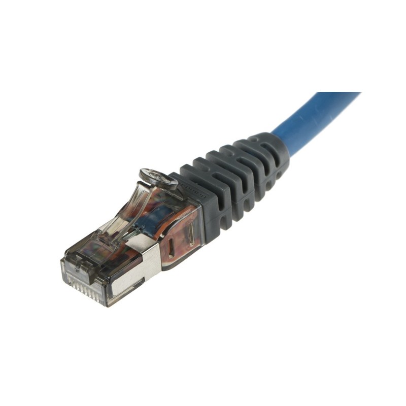 Brand-Rex AC6PCG010-488HB cavo di rete Blu 1 m Cat6a S FTP (S-STP)