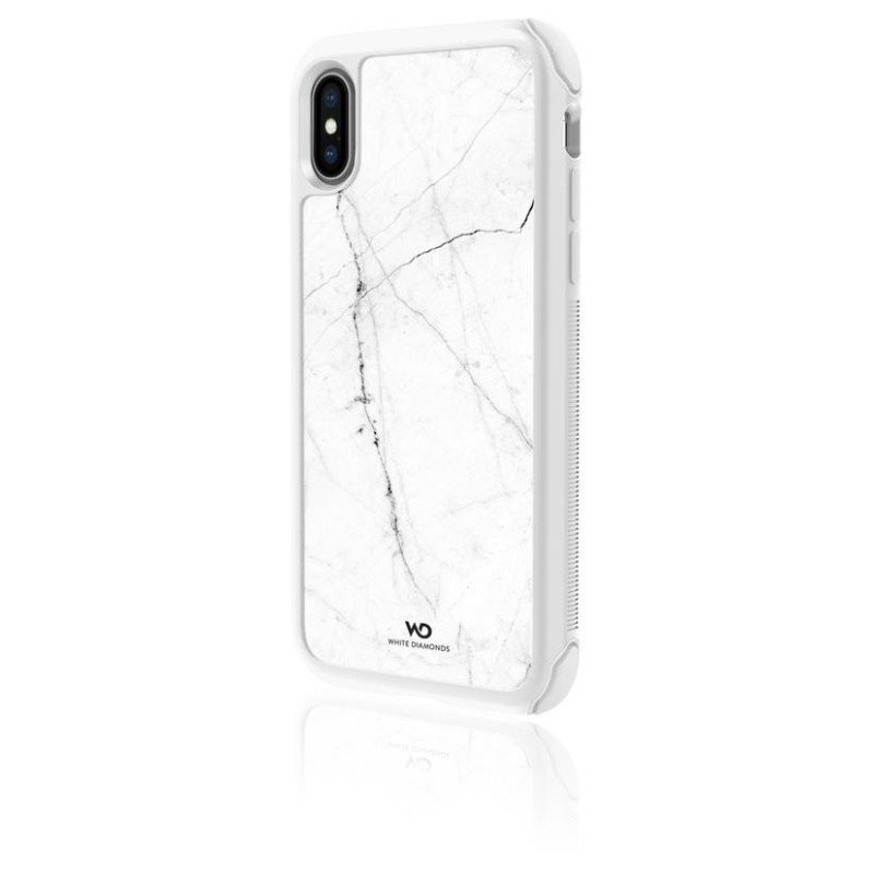 White Diamonds Tough custodia per cellulare 14,9 cm (5.85") Cover Color marmo, Bianco