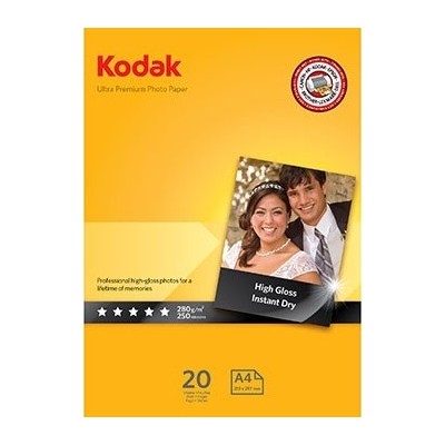 Kodak Ultra Premium carta fotografica A4 Bianco Molto lucida