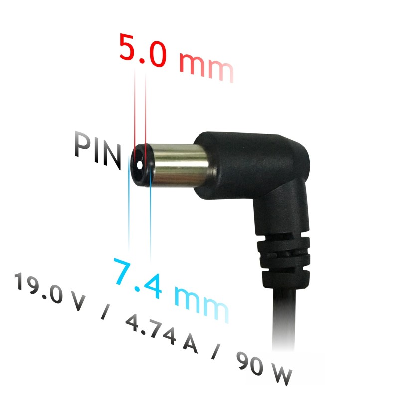 Akyga AK-ND-04 adattatore e invertitore Interno 90 W Nero