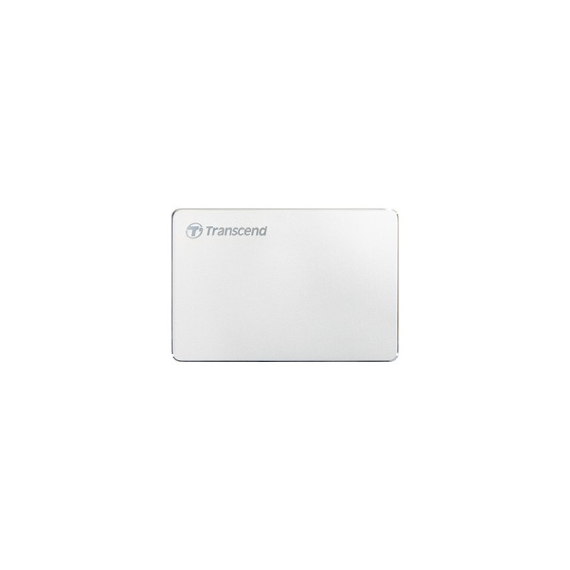 Transcend StoreJet 25C3S disco rigido esterno 1 TB Argento