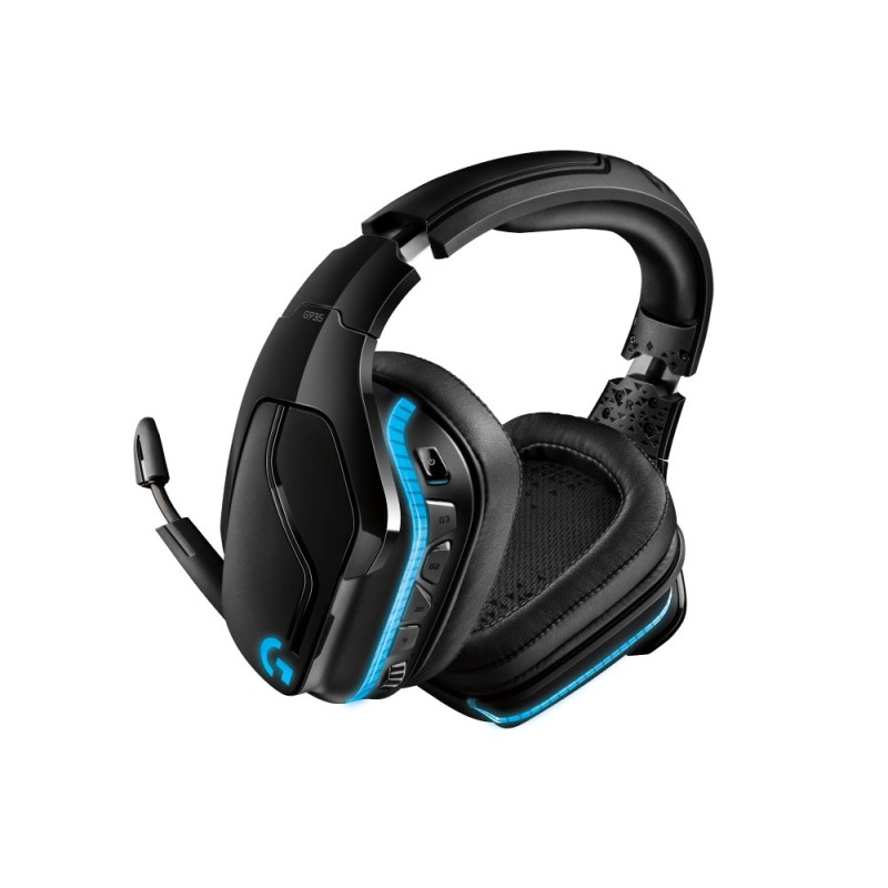 Logitech G Logitech G935 Cuffie Gaming RGB Wireless, Audio Surround 7.1, Cuffie DTS  X 2.0, Driver Pro-G 50 ‎mm, 2.4 GHz