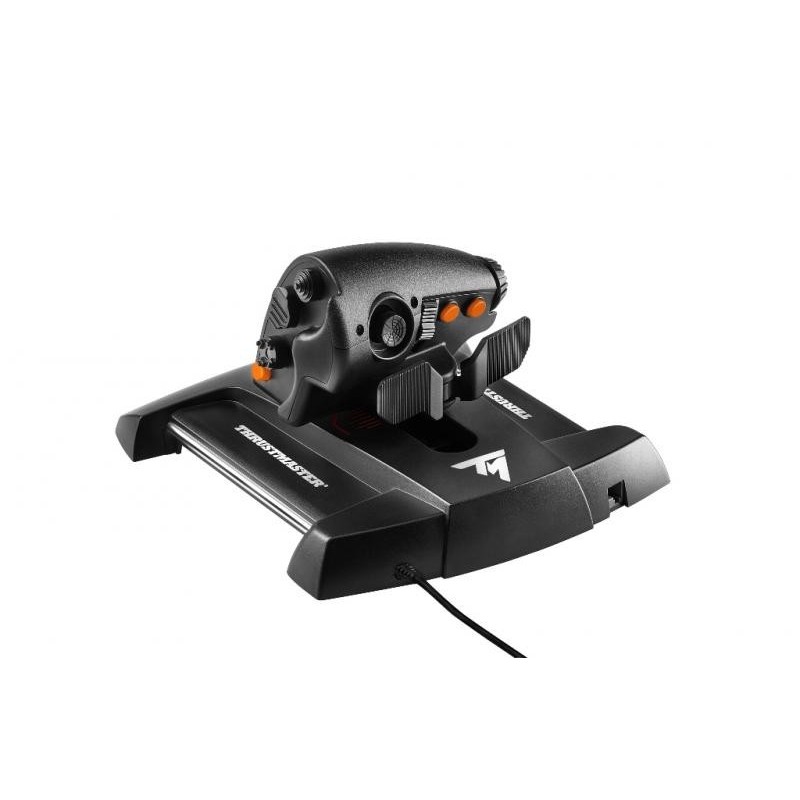 Thrustmaster TWCS Throttle Nero, Arancione USB Controllo del movimento Analogico Digitale MAC, PC