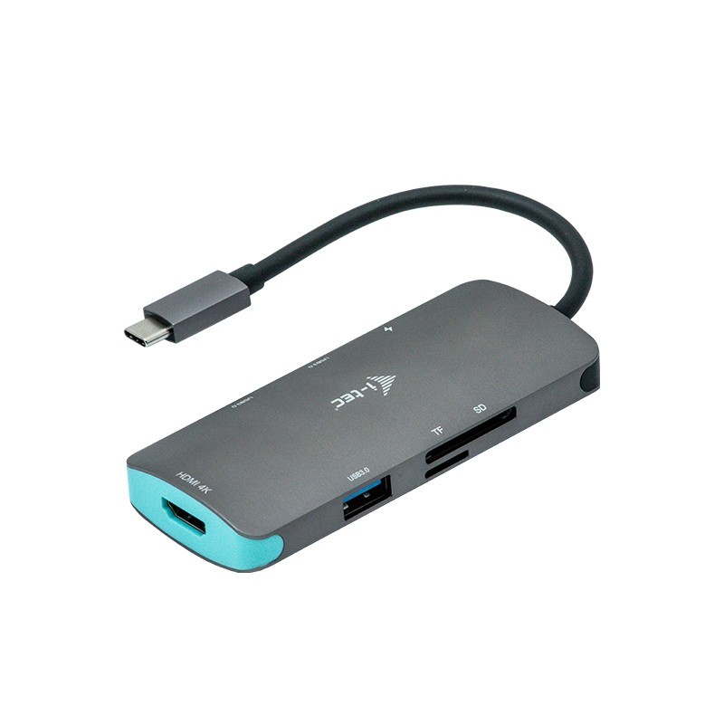 i-tec Metal USB-C Nano Dock 4K HDMI + Power Delivery 100 W