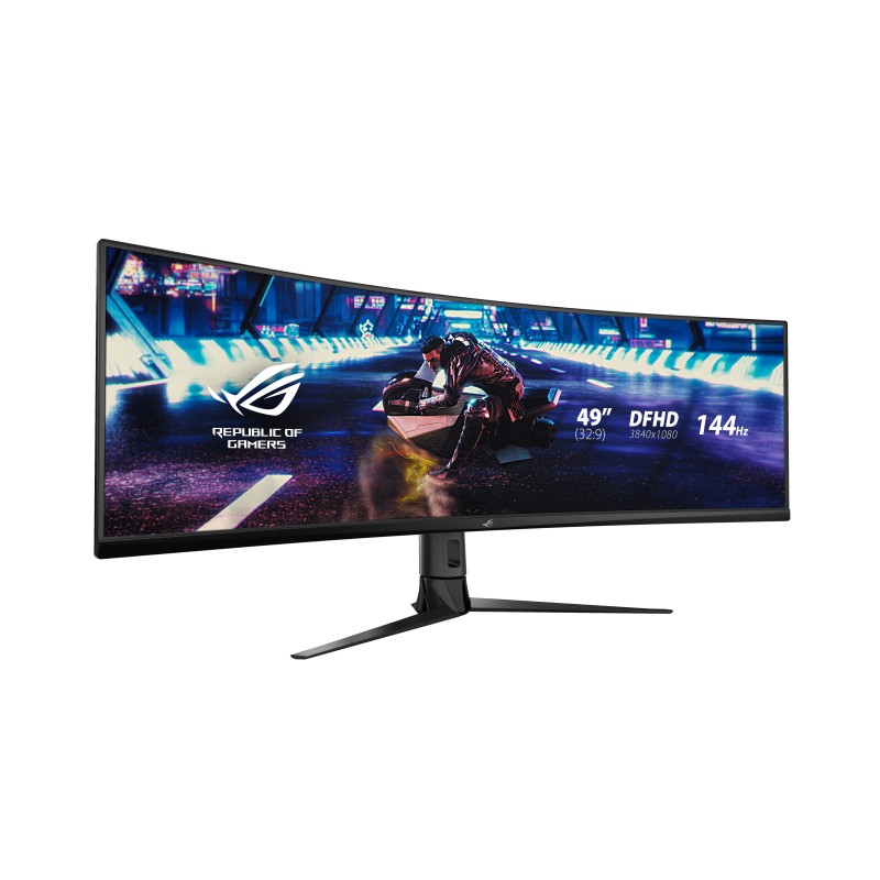 ASUS ROG Strix XG49VQ Monitor PC 124,5 cm (49") 3840 x 1080 Pixel UltraWide Full HD LED Nero