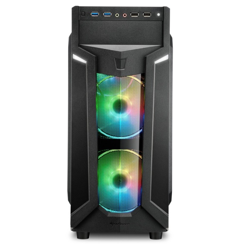 Sharkoon VG6-W RGB Midi Tower Nero