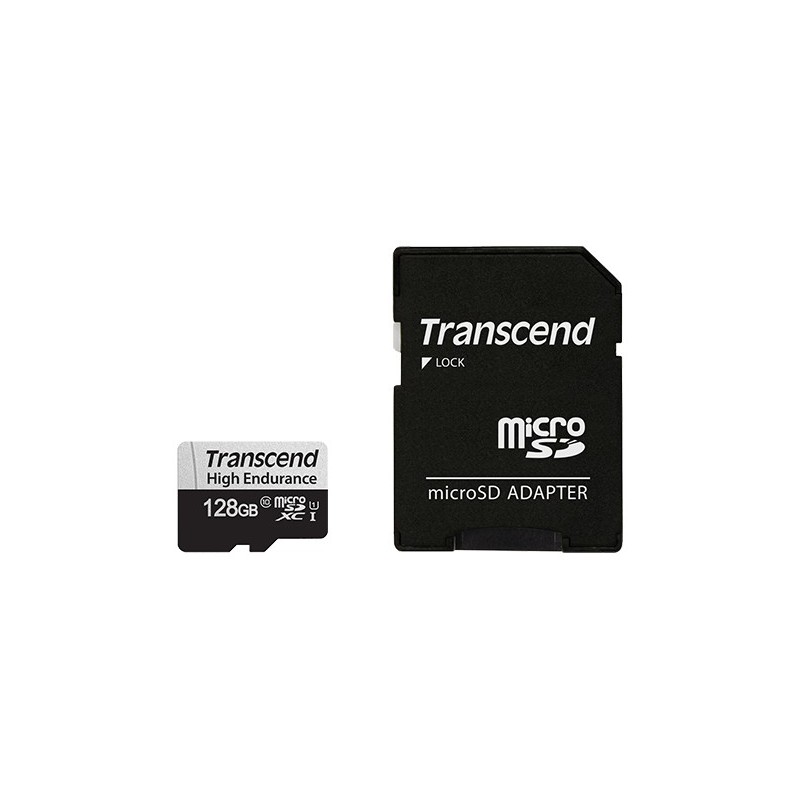 Transcend 350V 128 GB MicroSDXC UHS-I Classe 10