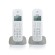 Brondi Gala Twin Telefono DECT Identificatore di chiamata Grigio, Bianco