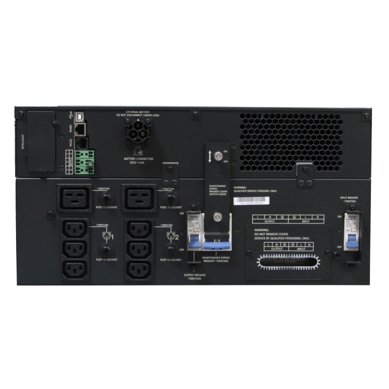 Vertiv Liebert UPS GXT5 – 6.000 VA 6.000 W | 230 V | Installazione su rack tower | Energy Star|