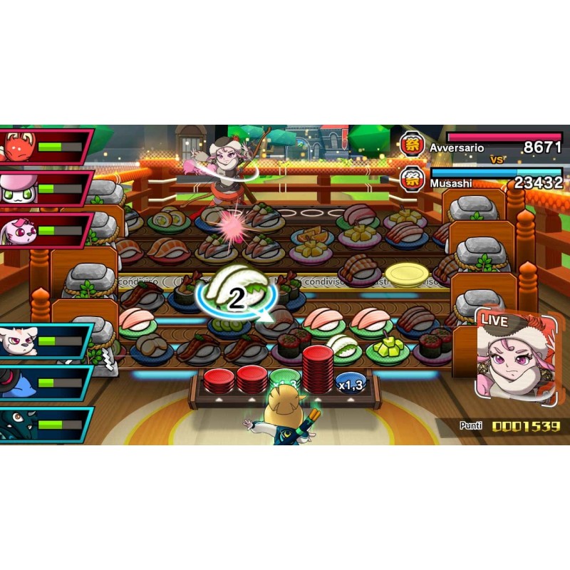 Nintendo Sushi Striker  The Way of Sushido, Switch Standard Nintendo Switch