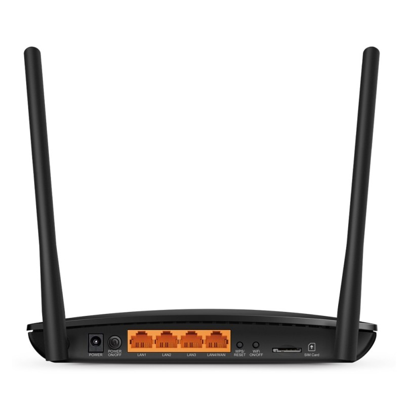 TP-Link Archer MR200 router wireless Fast Ethernet Dual-band (2.4 GHz 5 GHz) 4G Nero