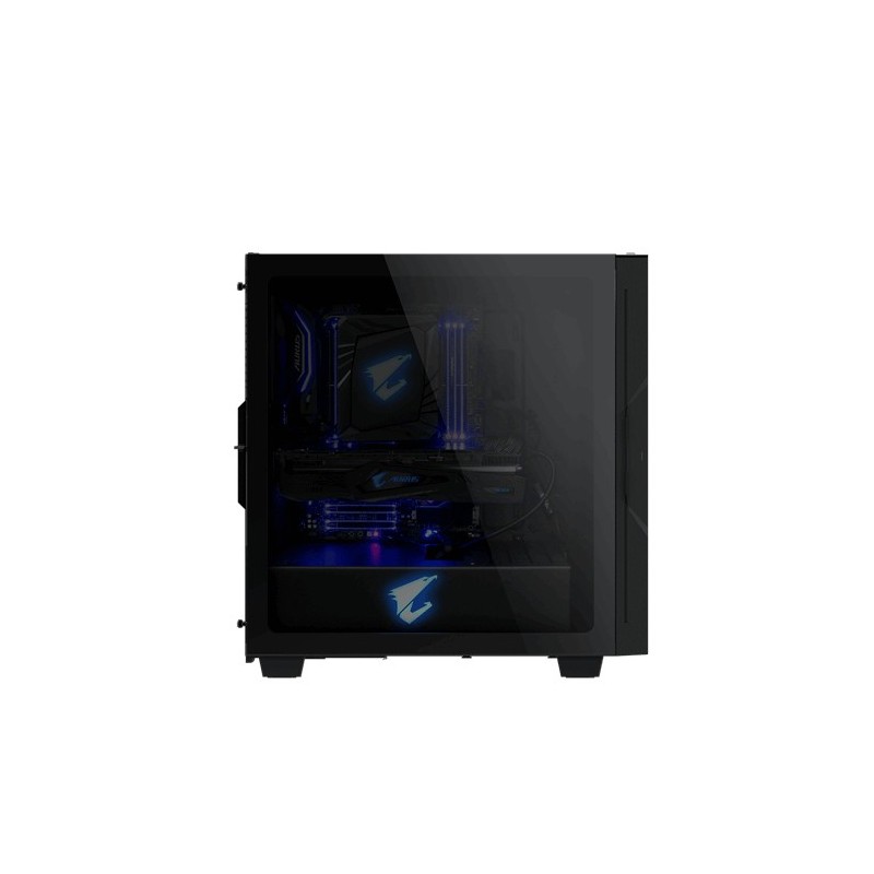 Gigabyte AORUS C300 GLASS Midi Tower Nero