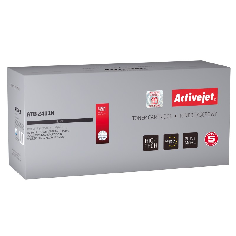 Activejet ATB-2411N cartuccia toner 1 pz Compatibile Nero