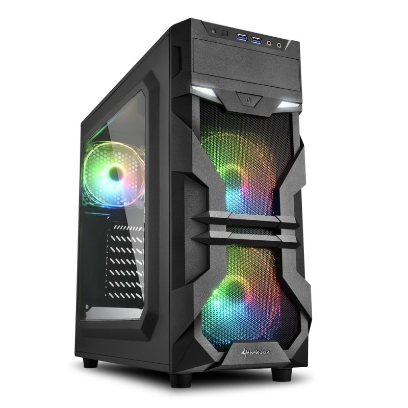 Sharkoon VG7-W Midi Tower Nero