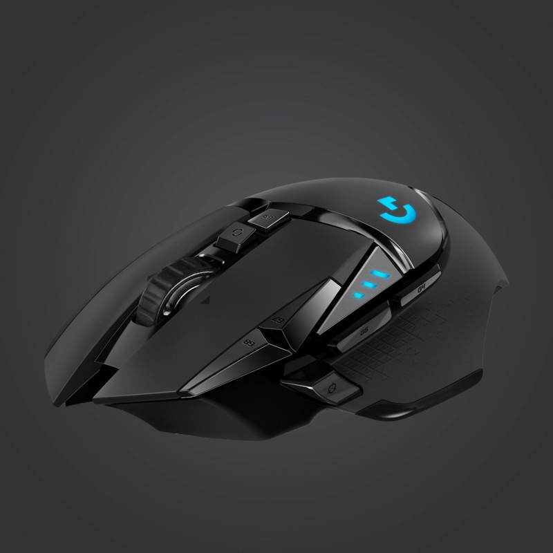 Logitech G G502 Lightspeed mouse Mano destra RF Wireless 25600 DPI