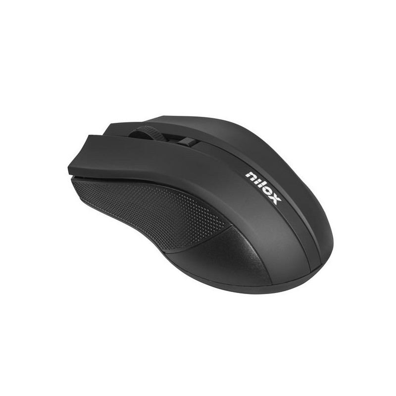 Nilox MOWI1001 mouse Ambidestro RF Wireless Ottico 1600 DPI