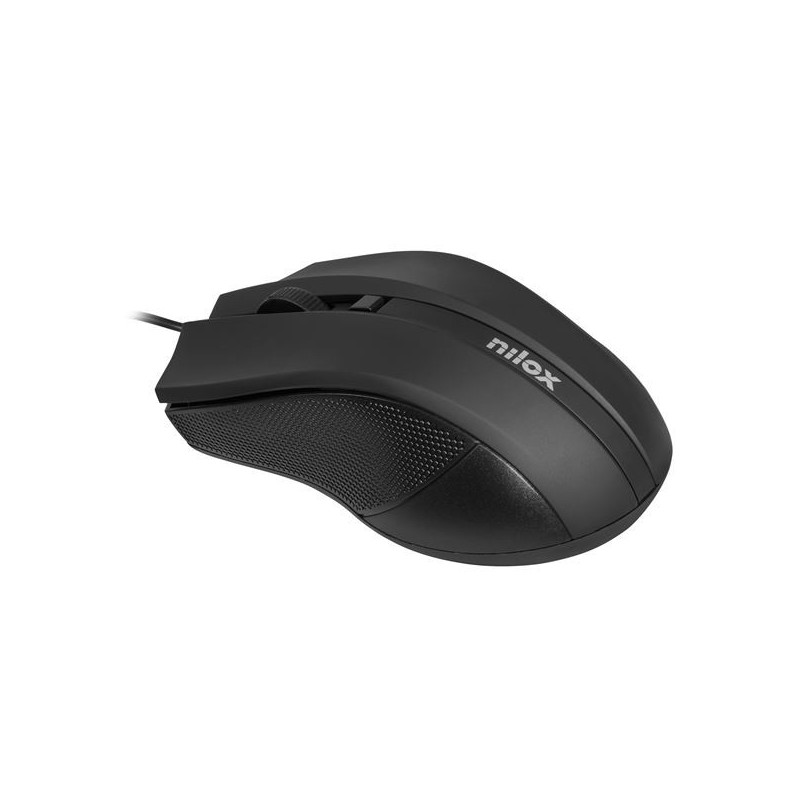 Nilox OTTICO mouse Ambidestro USB tipo A 1600 DPI