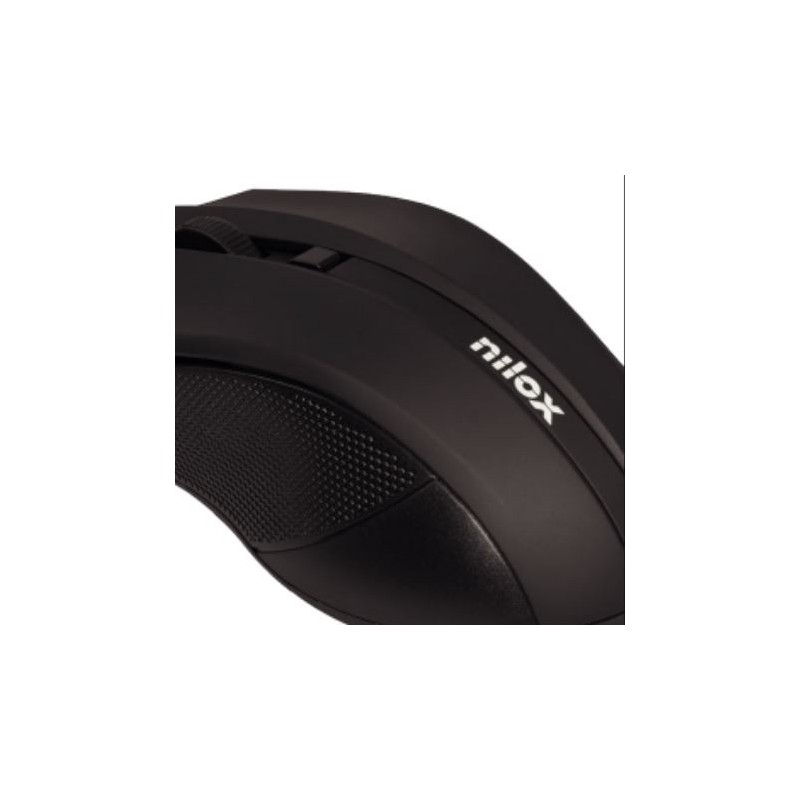 Nilox OTTICO mouse Ambidestro USB tipo A 1600 DPI