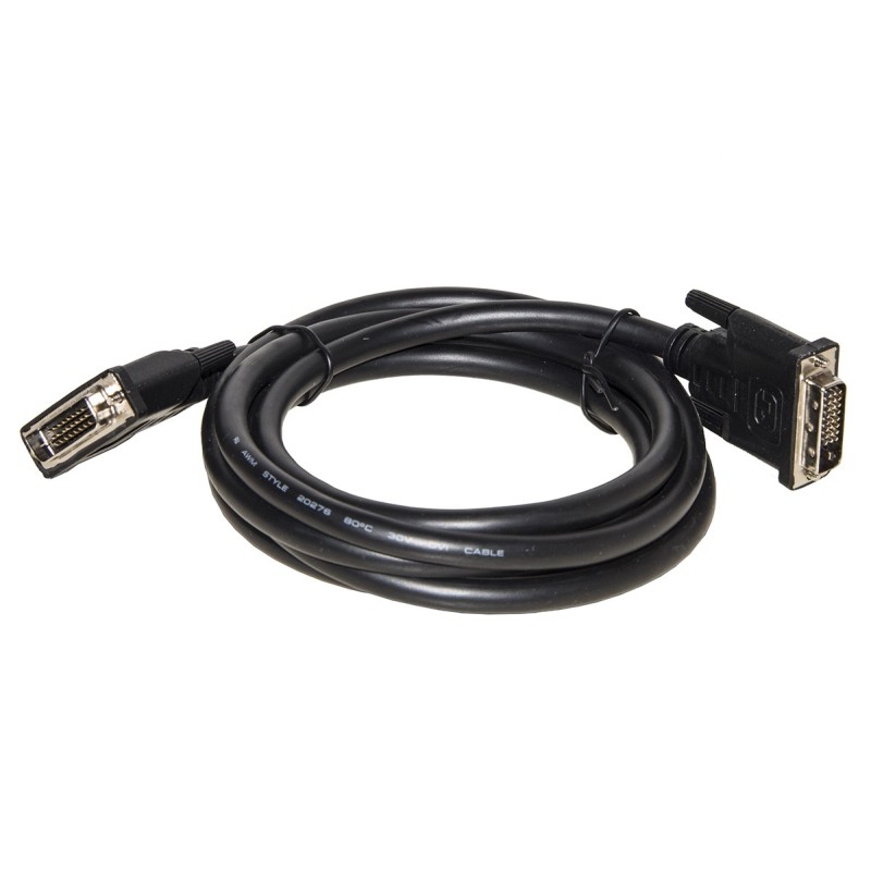 Link Accessori LKCDVI20 cavo DVI 2 m DVI-D Nero