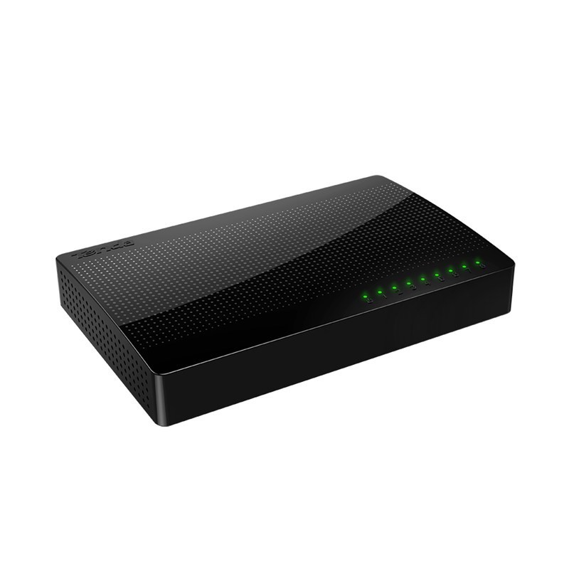 Tenda SG108 switch di rete Non gestito Gigabit Ethernet (10 100 1000) Nero