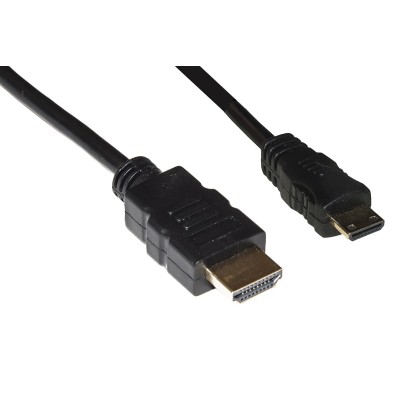 Link Accessori LKCHDMC02 cavo HDMI 2 m HDMI tipo A (Standard) HDMI tipo D (Micro) Nero