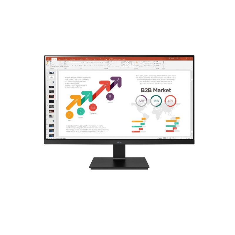 LG 27BL650C-B Monitor PC 68,6 cm (27") 1920 x 1080 Pixel Full HD LED Nero