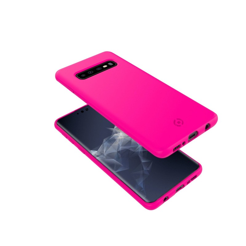 Celly Shock custodia per cellulare 15,5 cm (6.1") Cover Rosa