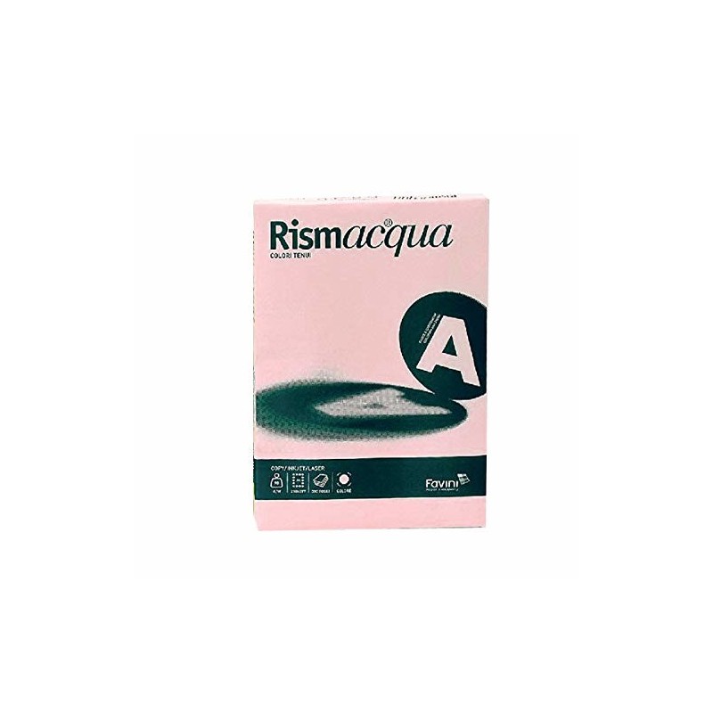 Favini Rismacqua carta inkjet A3 (297x420 mm) 200 fogli Rosa