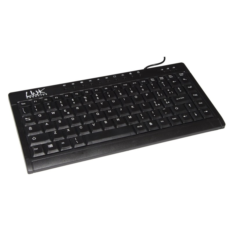 Link Accessori LKTAST04 tastiera USB QWERTY Inglese Nero