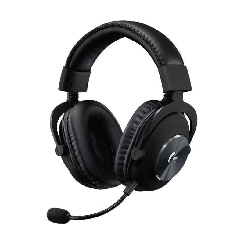 Logitech G PRO x Cuffia Gaming Cablata con Microfono Blue VO!CE, DTS Headphone X 7.1 e Driver PRO-G da 50 mm, 7.1 Surround