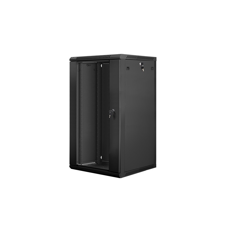 Lanberg WF01-6622-10B rack 22U Da parete Nero