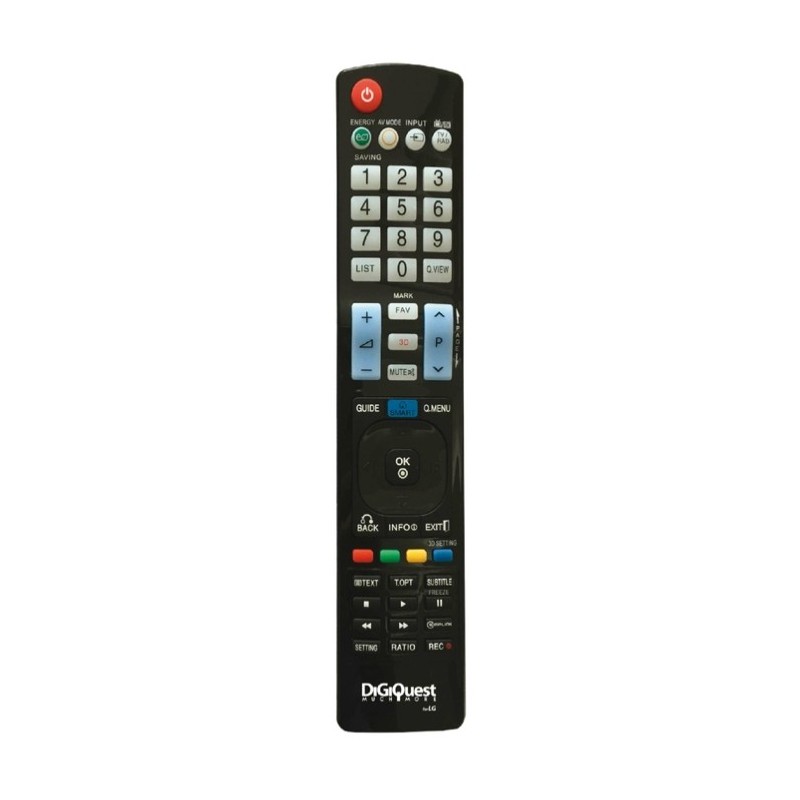 Digiquest TLC102 telecomando IR Wireless TV Pulsanti