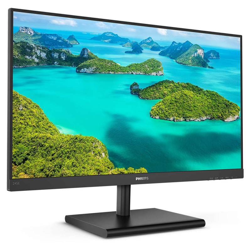 Philips E Line 245E1S 00 LED display 60,5 cm (23.8") 2560 x 1440 Pixel 2K Ultra HD LCD Nero