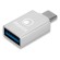 Atlantis Land A04-TC_UB3-02 adattatore per inversione del genere dei cavi USB Type-C 3.1 USB 3.0 Argento