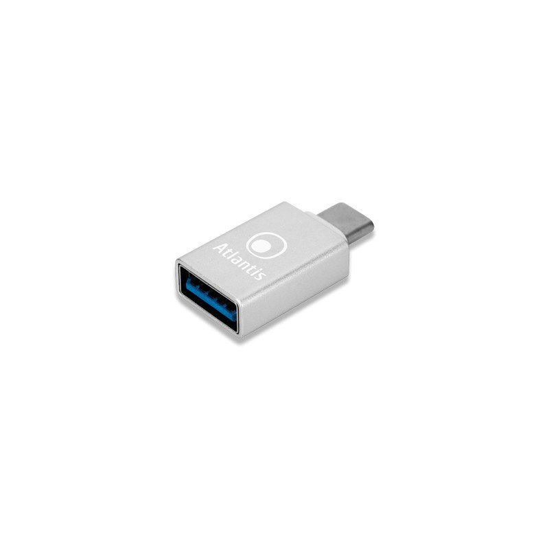 Atlantis Land A04-TC_UB3-02 adattatore per inversione del genere dei cavi USB Type-C 3.1 USB 3.0 Argento